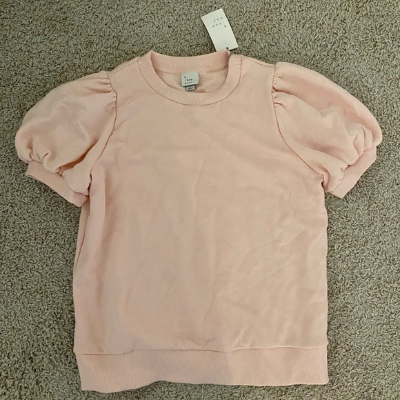 a new day Tops - Pink Puff Sleeve Top